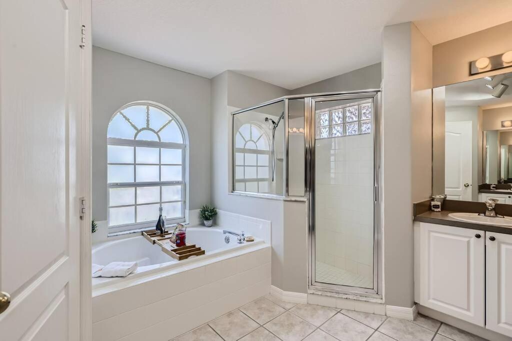 New Modern Relaxing 4 Bedroom Pool Villa Near Disney'S Parks Davenport Eksteriør billede